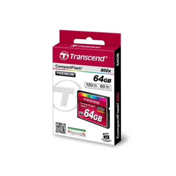 Transcend 64GB CF 800X Premium Hafıza Kartı - 2