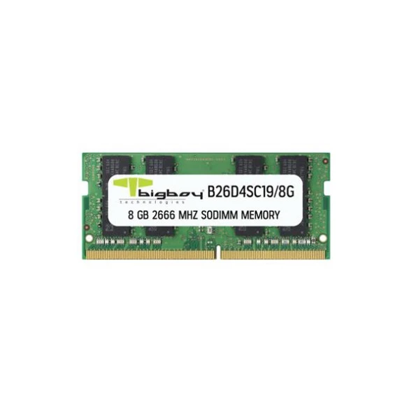 Bigboy 8GB DDR4 2666MHz CL19 Notebook Rami