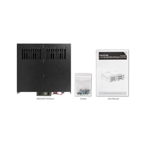 Icy Dock ExpressCage 2.5 inç Plastik Kasa Disk Yuva Ünitesi - 4