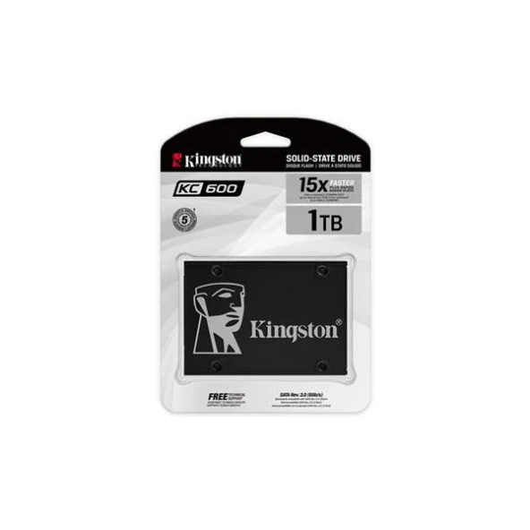 Kingston Kc600 1Tb 2.5 İnç Sata Iıı Ssd - 3
