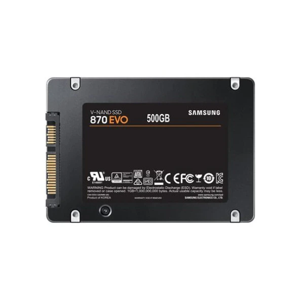 Samsung 870 EVO 500GB 2.5 inç SATA 3 SSD - 2