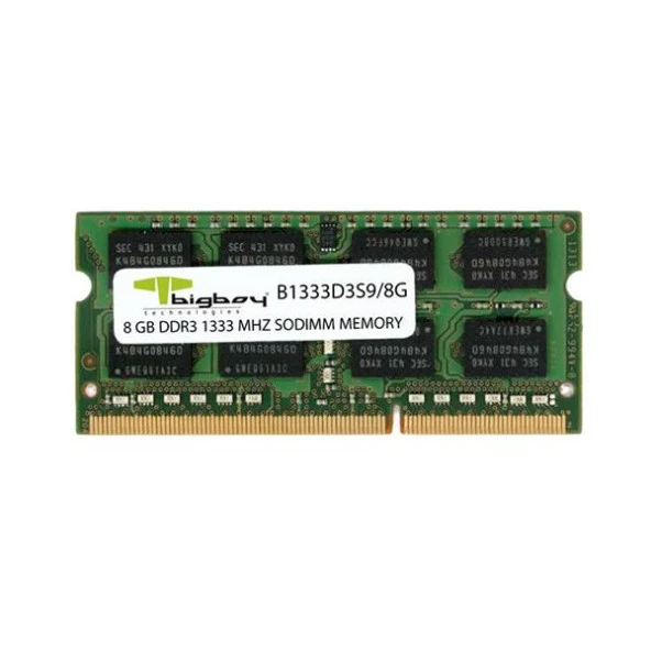 Bigboy 8GB DDR3 1333MHz CL9 Notebook Rami