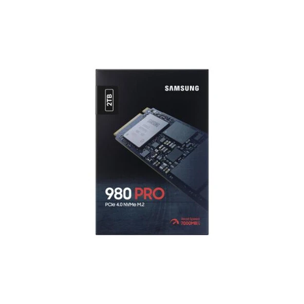 Samsung 980 PRO 2TB 22x80mm PCIe Gen 4.0 x4 NVMe M.2 SSD - 4