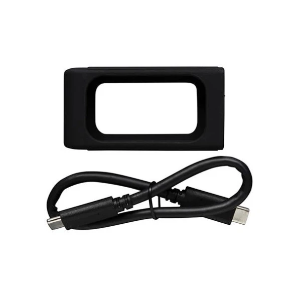 Kingston XS2000 500GB Mini USB 3.2 Gen 2.2 Type C Gri Taşınabilir SSD - 3