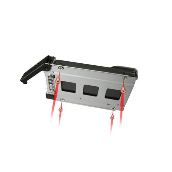 Icy Dock ToughArmor 2.5 inç U.2 SSD Metal Kasa Disk Yuva Ünitesi - 4