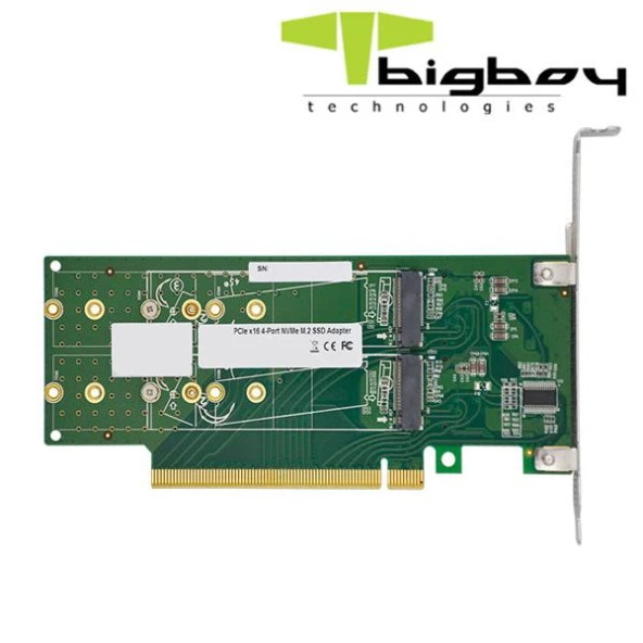 Bigboy PCIe 4.0 x4 PCIe 4.0 x16 4xM.2 4xNVMe Çevirici Ünite - 3