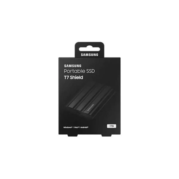 Samsung T7 Shield 1TB Mini USB 3.2 Siyah Taşınabilir SSD - 3