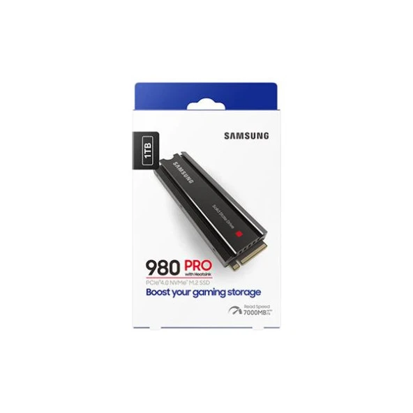 Samsung 980 PRO 1TB 22x80mm PCIe Gen 4.0 x4 NVMe M.2 Soğutuculu SSD - Resim 4