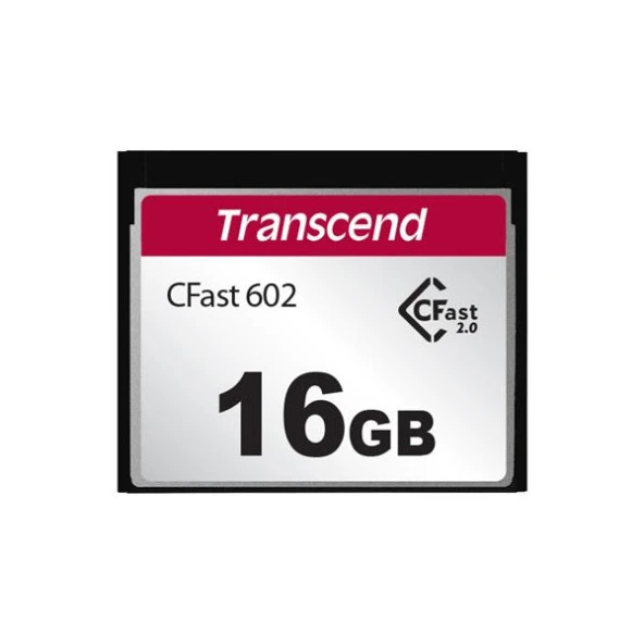 Transcend 16GB CFX602 CFast 2.0 Hafıza Kartı