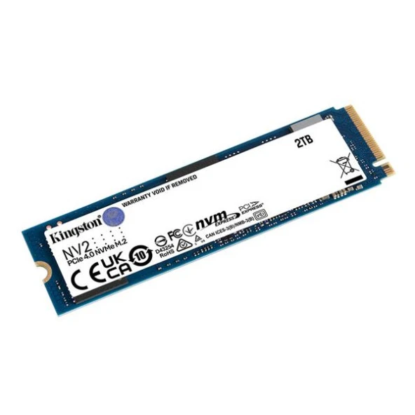 Kingston NV2 2TB 22x80mm PCIe 4.0 x4 M.2 NVMe SSD