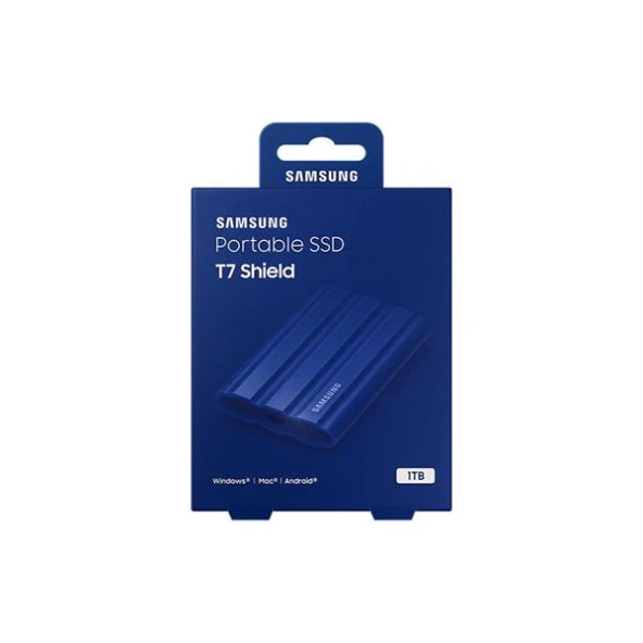 Samsung T7 Shield 1TB Mini USB 3.2 Mavi Taşınabilir SSD - 3
