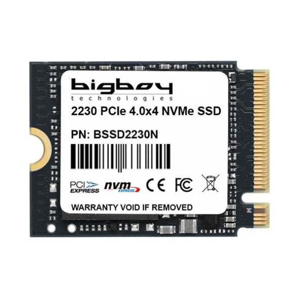Bigboy 512GB 22x30mm PCIe 4.0 x4 M.2 NVMe Notebook SSD - 2