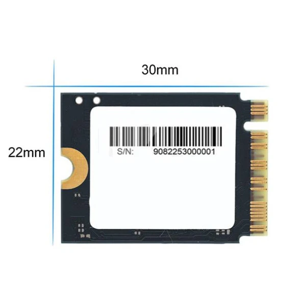 Bigboy 512GB 22x30mm PCIe 4.0 x4 M.2 NVMe Notebook SSD - 3