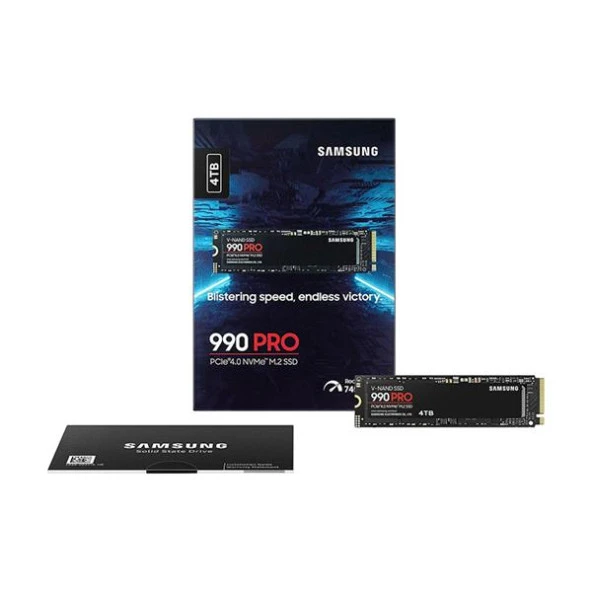 Samsung 990 PRO 4TB 22x80mm PCIe Gen 4.0 x4 NVMe M.2 SSD - 5