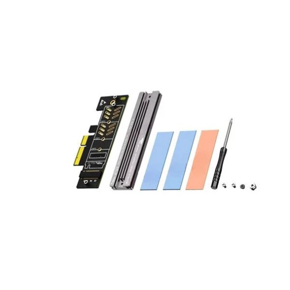 Bigboy PCIe 4.0 x4 M.2 x16 Soğutuculu 1xNVMe Çevirici Ünite - 2