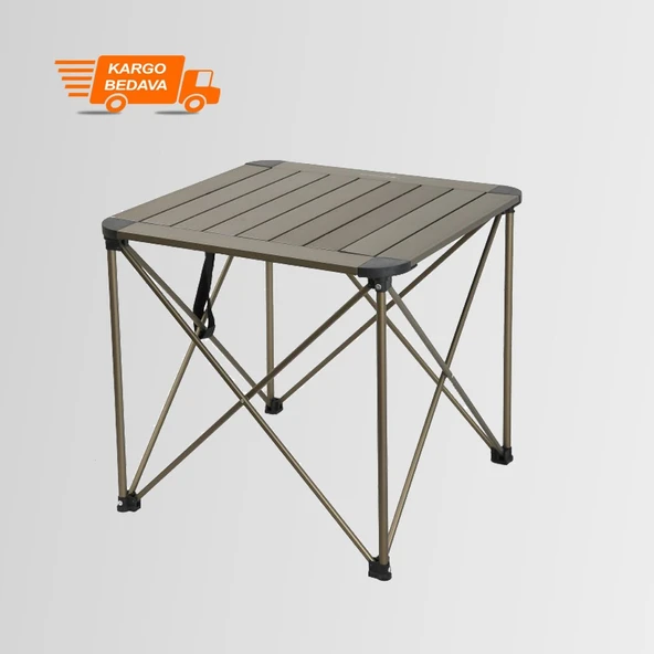 Nurgaz NG-AKM Campout Alüminyum Kamp Masası Küçük Portable Katlanabilir Çanta Hediyeli ürün görseli 1