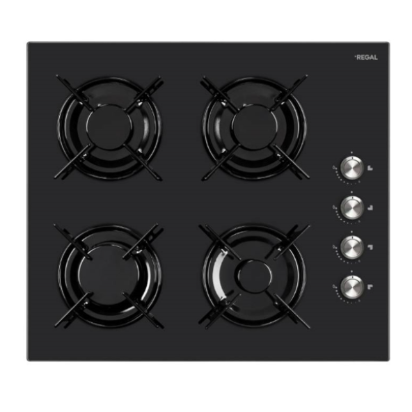 Regal AO 6041 SC Siyah Cam Ankastre Ocak