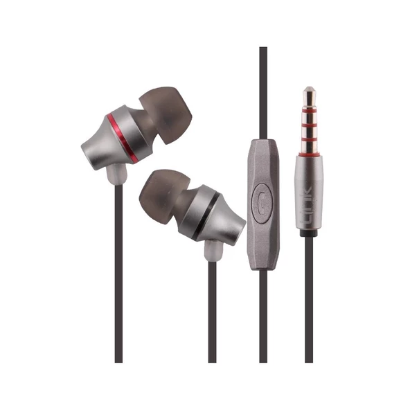 LinkTech H20 Mikrofonlu Metal Kulak İçi Kablolu Kulaklık 3.5mm - 4