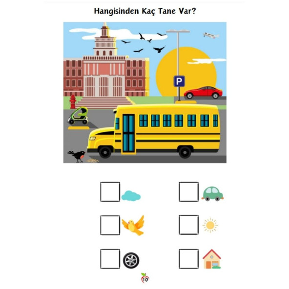 Çocuklara Matematik Öğreten YAZ-SİL Kitap Seti - 5