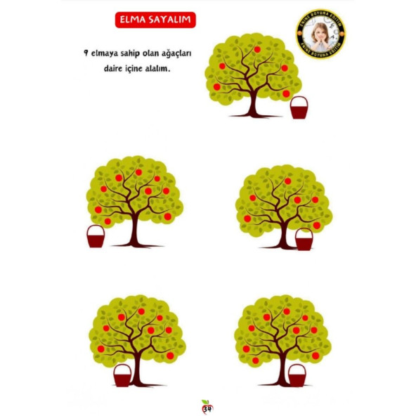 Çocuklara Matematik Öğreten YAZ-SİL Kitap Seti - 8