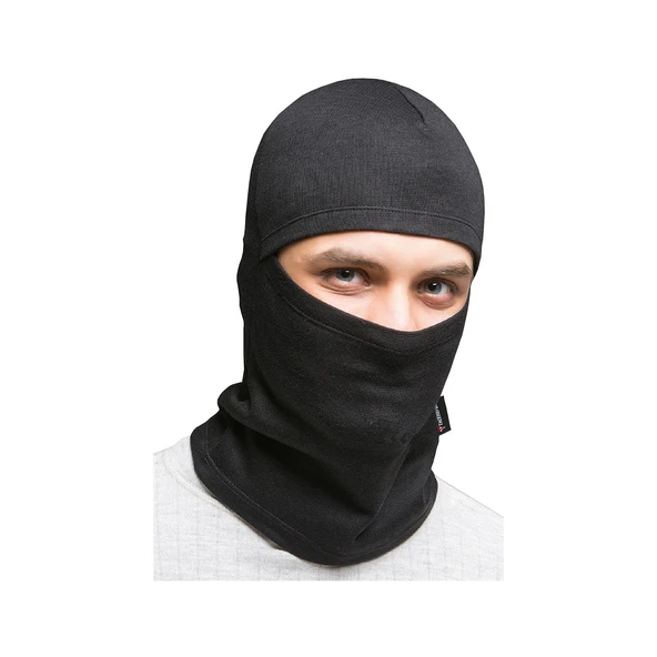 Thermoform Thermal Kar Maskesi Balaklava Siyah ürün görseli 1