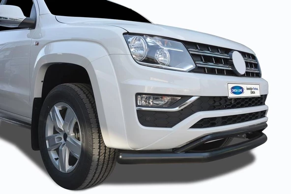 OMSA VW Amarok Vegas Ön Alt Koruma Çap:76-42 Siyah 2010-2016 Arası - 2