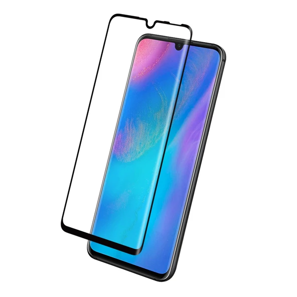 Bufalo Huawei Y7 2019 Ekran Koruyucu 6D Nano Tam Kaplayan Siyah