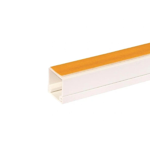RADELSAN Pvc Kablo Kanalı 25x25mm Yapışkanlı (48 Boy 96 Metre)