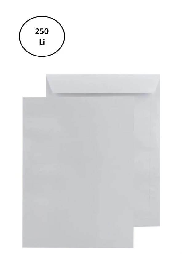 Asil Doğan As-0863 1. Hamur Torba Zarf Extra Silikonlu 26X35 110 Gr 250lü