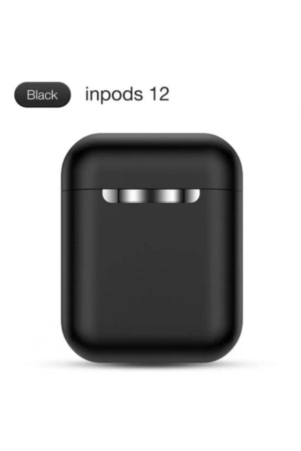 AbaTech XİAOMİ REDMİ 12 REDMİ 12C UYUMLU İNPODS SİYAH KABLOSUZ BLUETOOTH KULAKLIK