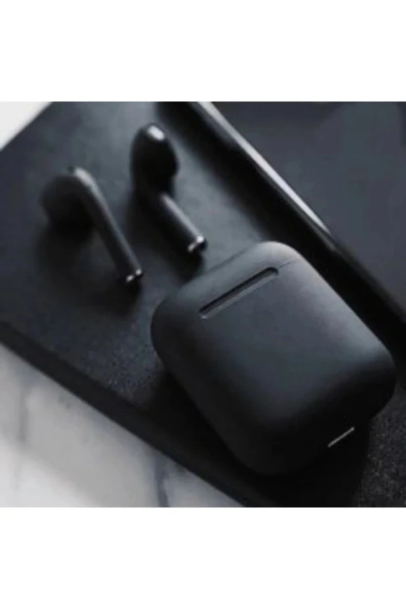 AbaTech HUAWEİ Y5 2019 UYUMLU İNPODS SİYAH KABLOSUZ BLUETOOTH KULAKLIK - Resim 3