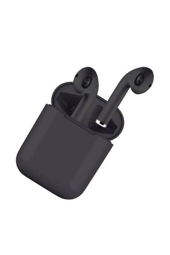 AbaTech XİAOMİ REDMİ 12 REDMİ 12C UYUMLU İNPODS SİYAH KABLOSUZ BLUETOOTH KULAKLIK - 2