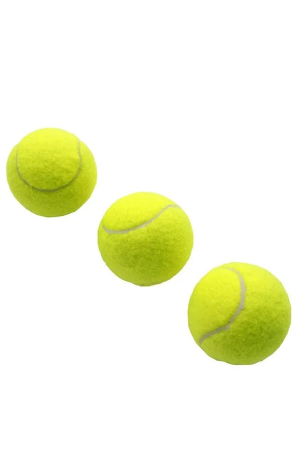 Tenis Topu 3lü Başlangıç Seviye Köpekler Için Uygun