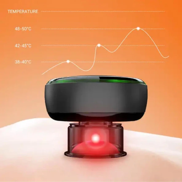 Kumandalı Akıllı Masaj Kupası 16 Kademeli Sıcak Kupa - 2