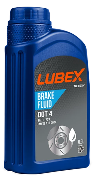 LUBEX BRAKE FLUID DOT4 0,5 LT