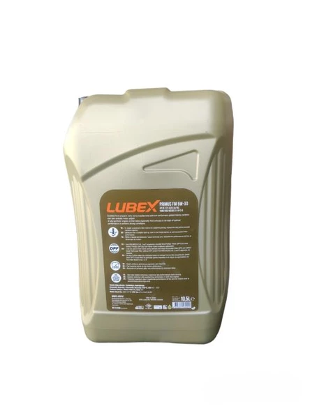 LUBEX PRIMUS FM 5W-30 BDN 10,5 LT