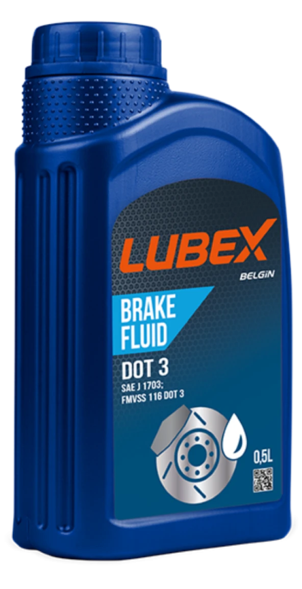 LUBEX BRAKE FLUID DOT 3 0,5 LT