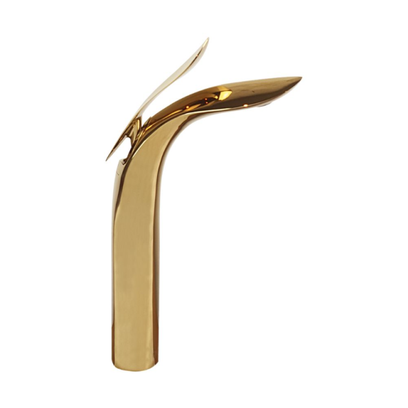 Pure Luxury Gold Tezgah Üstü Çanak Lavabo Armatürü (G-224)