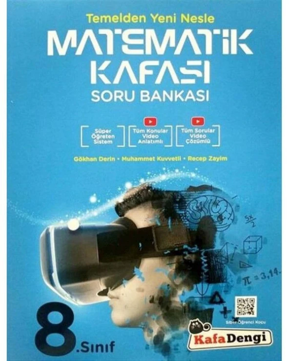 Kafa Dengi 8. Sınıf LGS Matematik Kafası Tümü Video Çözümlü Soru Bankası