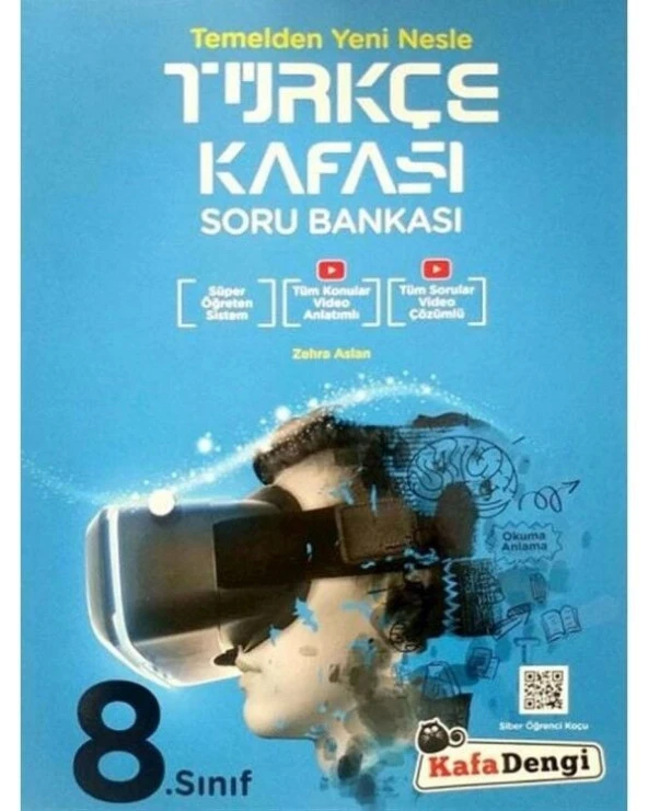 Kafa Dengi 8. Sınıf LGS Türkçe Kafası Tümü Video Çözümlü Soru Bankası