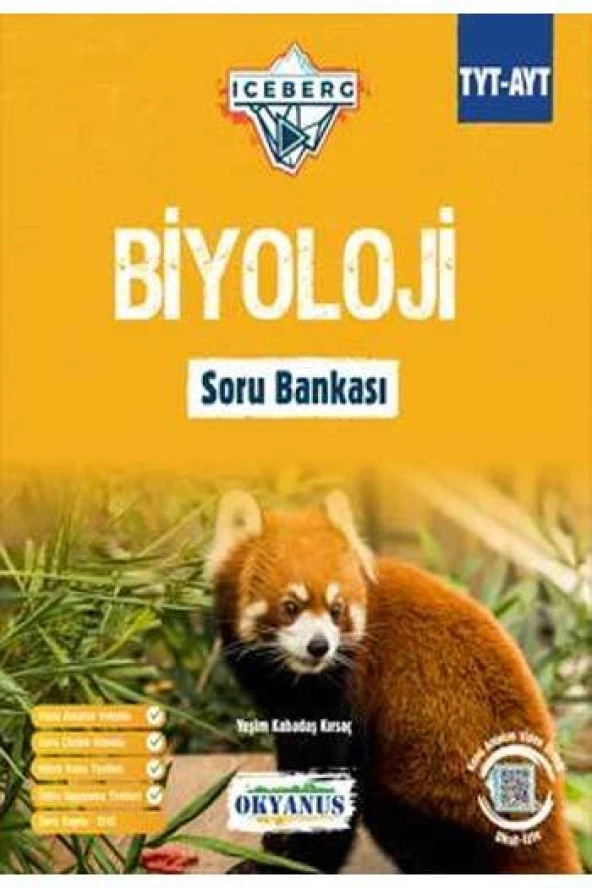 TYT AYT Iceberg Biyoloji Soru Bankası Okyanus Yayınları