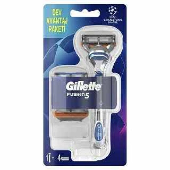 Gillette Fusion 5 Tıraş Makinesi '' 4 Yedek Bıçak