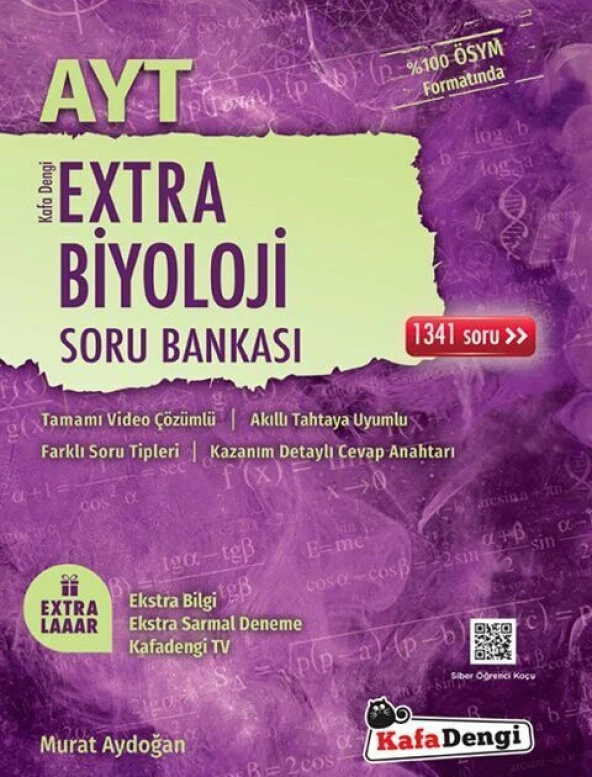 Kafa Dengi Yayınları AYT Biyoloji Extra Soru Bankası