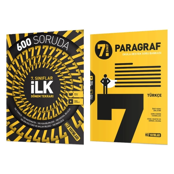 7. SINIF İLK DÖNEM TEKRARI VE PARAGRAF