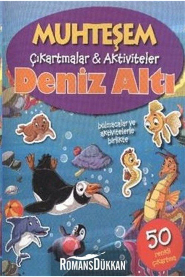 Muhteşem Çıkartmalar Aktiviteler Deniz Altı-kolektif