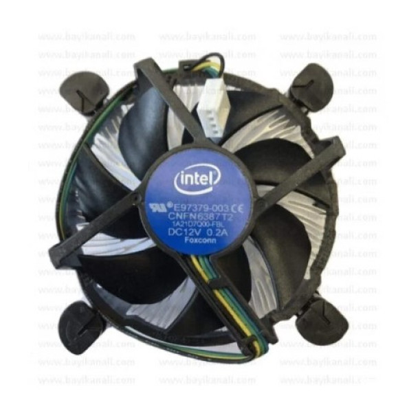 Intel E97379-003 90mm CPU Soğutucu (TDP 65W) 115x / 1200 ORİJİNAL FAN