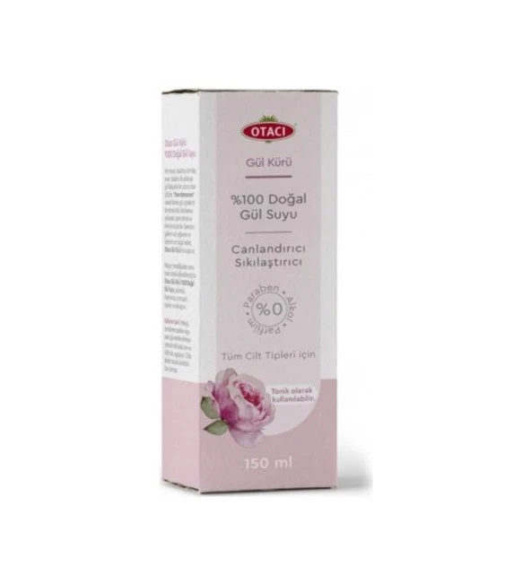 Otacı Gül Kürü 100 Doğal Gül Suyu 150 ml