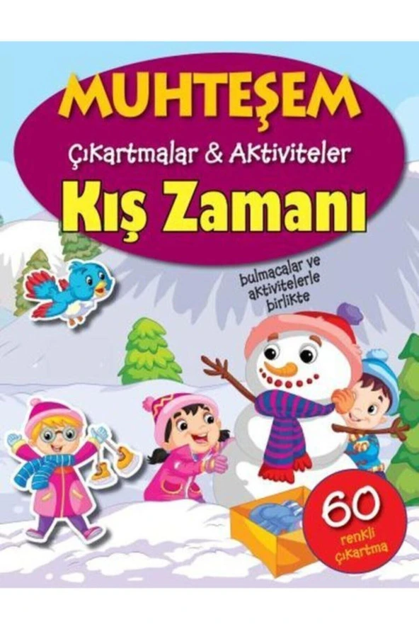 Muhteşem Çıkartmalar ve Aktiviteler  Kış Zamanı