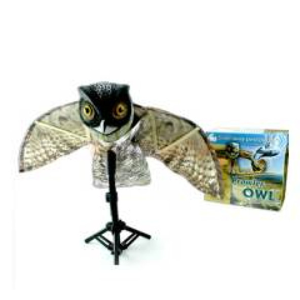 Bird-X Prowler Owl Kuş Kovucu Maket Baykuş - Resim 2