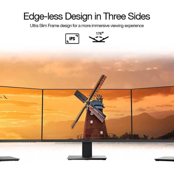 Koorui 23.8" 24N1 75Hz 5ms FHD IPS (HDMI, VGA) Monitör - 6